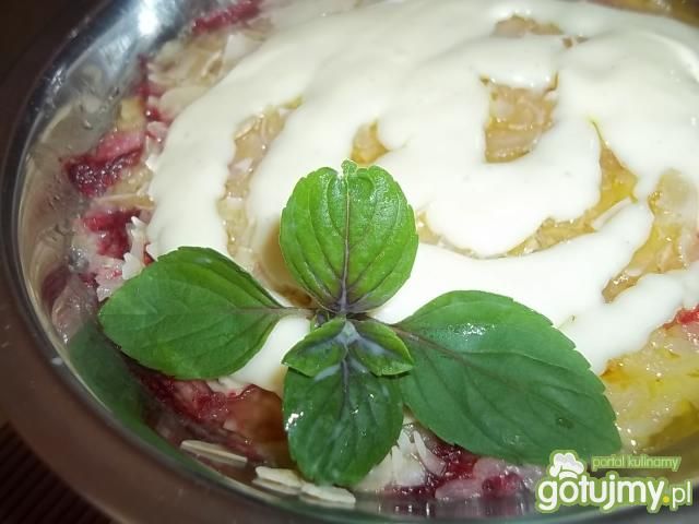 Zapiekany ryż z truskawkami Zapiekany ryż z truskawkami