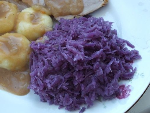 Zasmażana kapusta czerwona na ciepło Zasmażana kapusta czerwona na ciepło