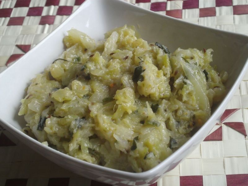 Zasmażana kapusta do obiadu