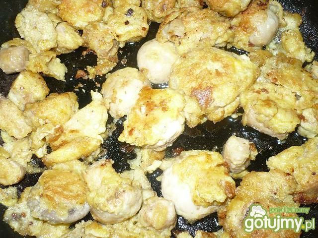 Zasmażane pieczarki