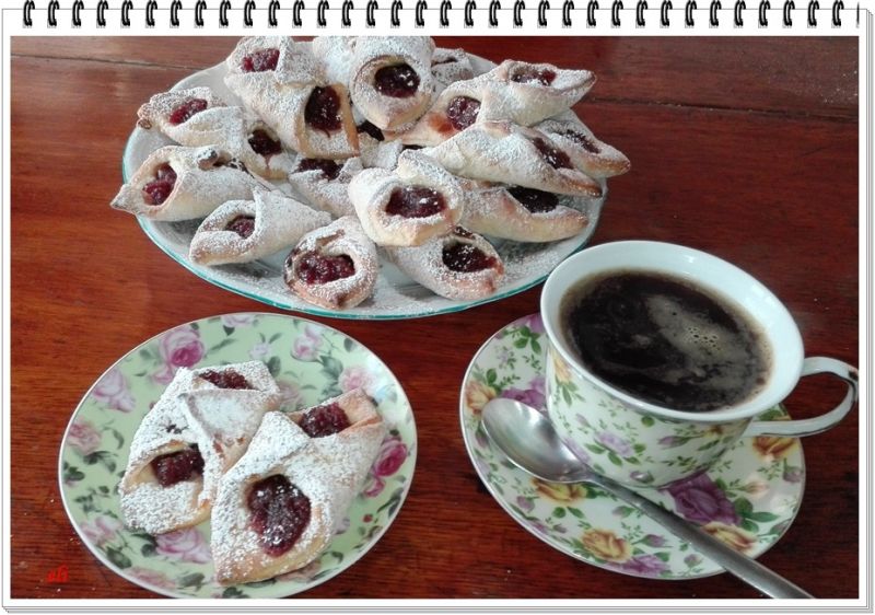 Zatapiane drożdżowe ciasteczka Eli 