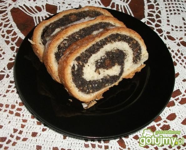 Zawijaniec drozdżowy z makiem Zawijaniec drozdżowy z makiem