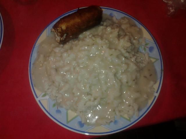 Zawijany schab z sosem musztardowym Zawijany schab z sosem musztardowym