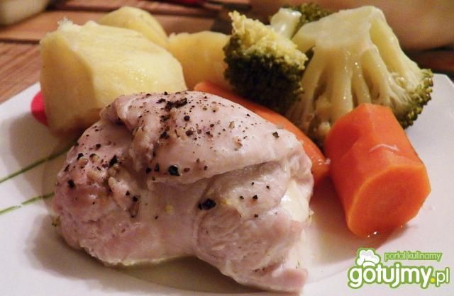 Zawijaski z piersi kurczaka