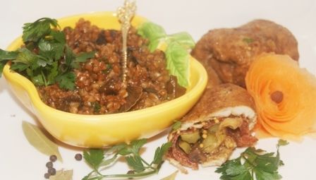 Zawijaski ze schabu na kaszy gryczanej Zawijaski ze schabu na kaszy gryczanej