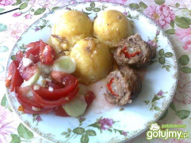 Zawijasy z papryką. Zawijasy z papryką.