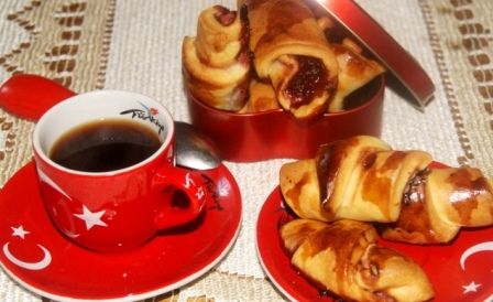 Zawsze udające się rogaliki Lali -z konfiturą