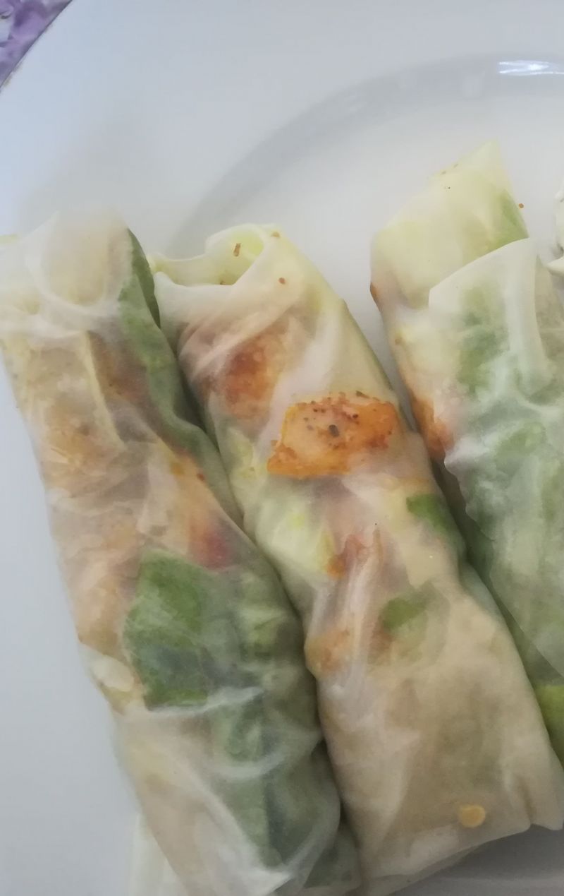 Zdrowe sajgonki- springrollsy