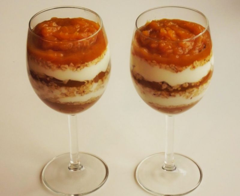 Zdrowe Tiramisu Dyniowe Zdrowe Tiramisu Dyniowe