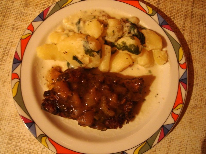 Żeberka duszone Żeberka duszone