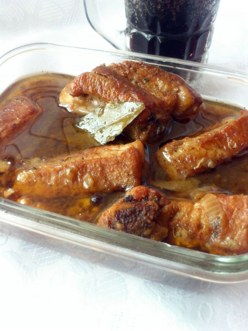 Żeberka duszone w piwie karmelowym Żeberka duszone w piwie karmelowym
