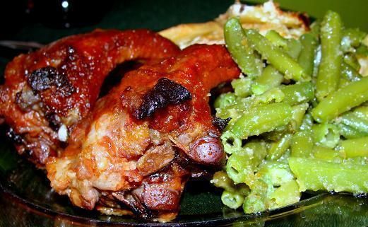 Żeberka glazurowane burbonem Żeberka glazurowane burbonem