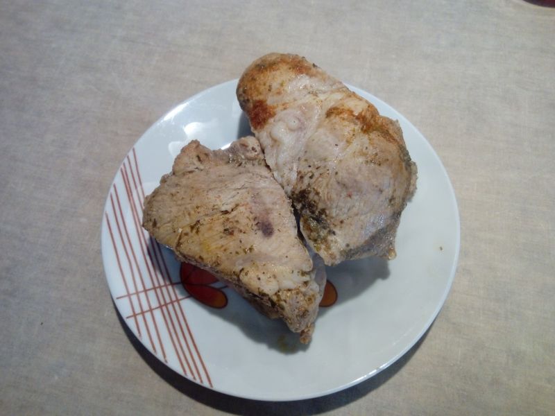 Żeberka gotowane w przyprawach