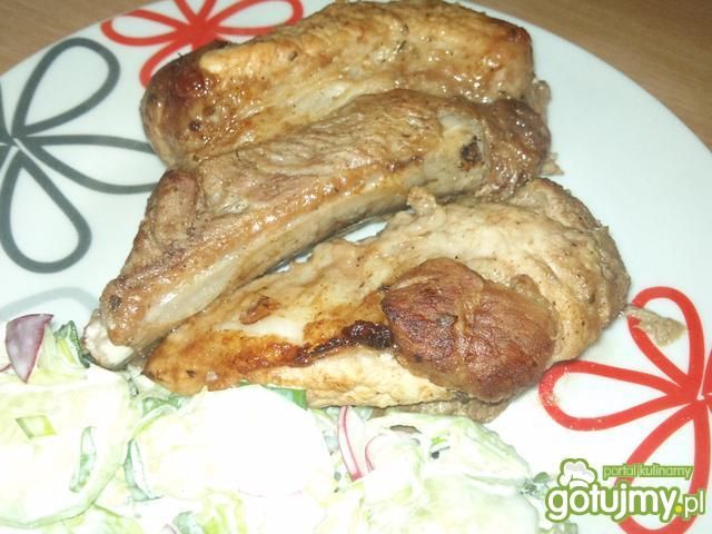 Żeberka marynowane w coli