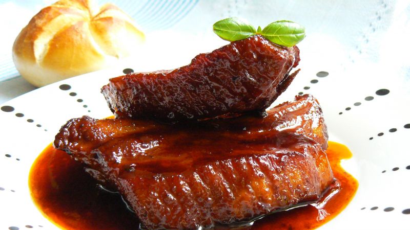 Żeberka miodowo paprykowe Żeberka miodowo paprykowe