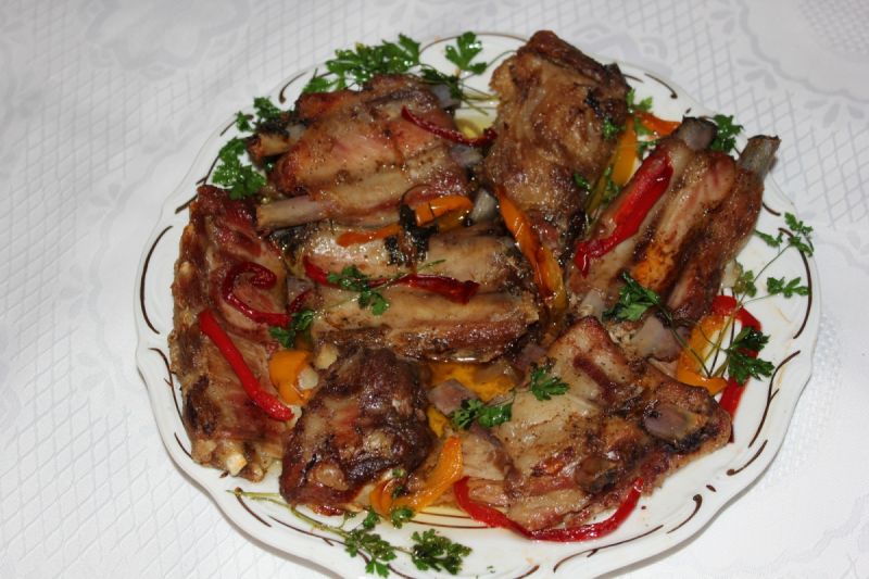 Żeberka na słodko-kwaśno Żeberka na słodko-kwaśno