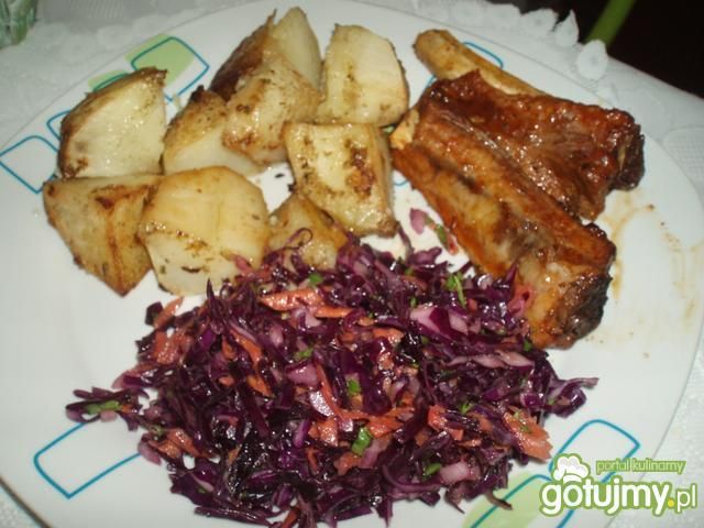 żeberka pieczone w rękawie żeberka pieczone w rękawie