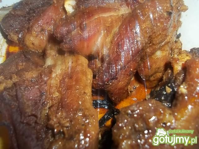 Żeberka pieczone z rozmarynem Żeberka pieczone z rozmarynem