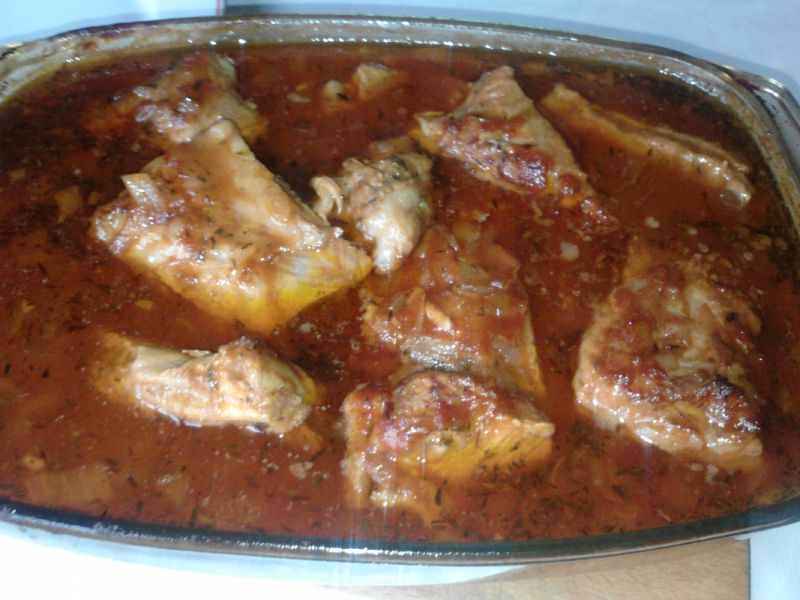 Żeberka po amerykańsku Żeberka po amerykańsku