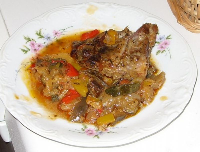 Żeberka po prowansalsku