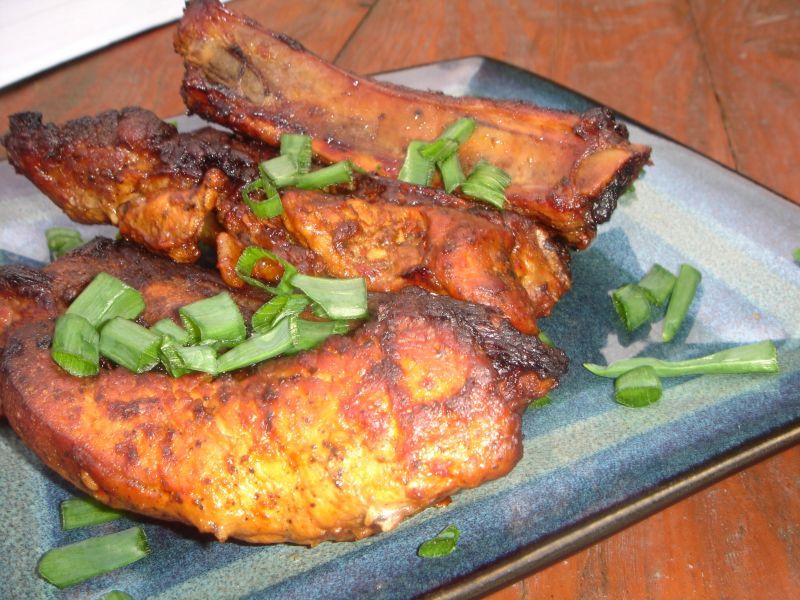 Żeberka słodko-pikantne