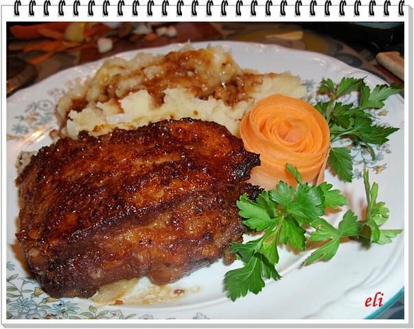 Żeberka sojowo-miodowe Eli Żeberka sojowo-miodowe Eli