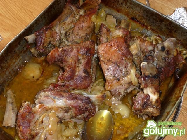 Żeberka w cebuli Żeberka w cebuli
