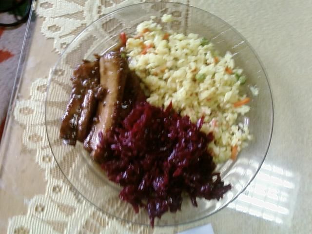 Żeberka  w cynamonie Żeberka  w cynamonie