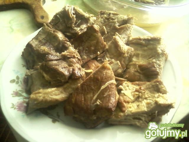 Żeberka w kapuście.