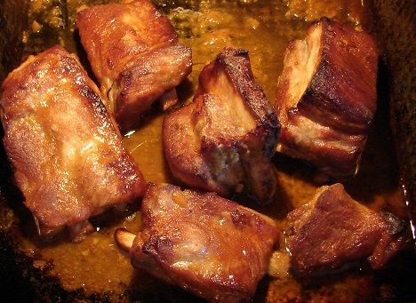 Żeberka w marynacie Żeberka w marynacie