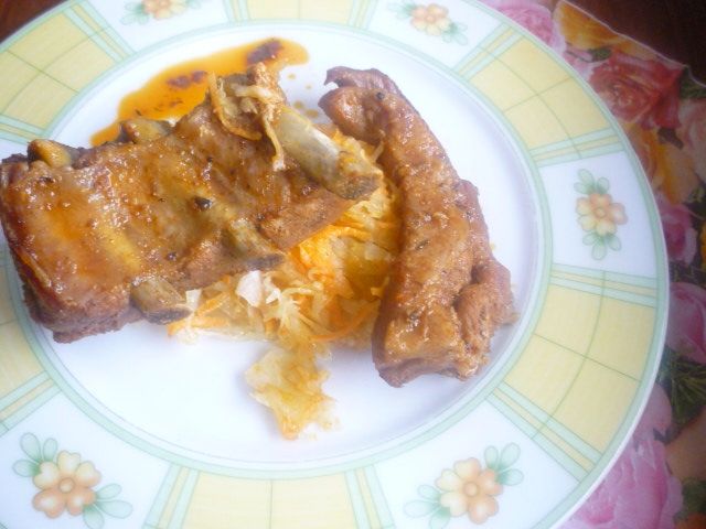 Żeberka w marynacie Żeberka w marynacie