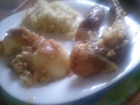 Żeberka w marynacie z miodu, ketchupu i musztardy