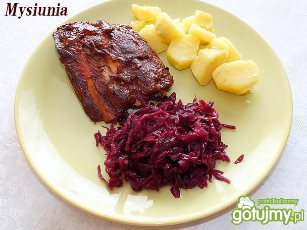 Żeberka w miodowej glazurze Żeberka w miodowej glazurze
