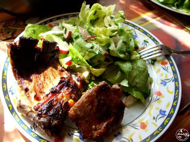 Żeberka w miodzie Żeberka w miodzie