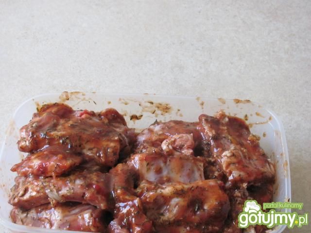 Żeberka w miodzie i cytrusach Żeberka w miodzie i cytrusach