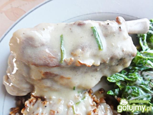 Żeberka w musztardowym sosie