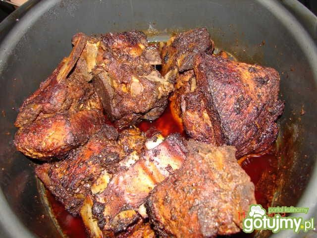 Żeberka w occie balsamicznym