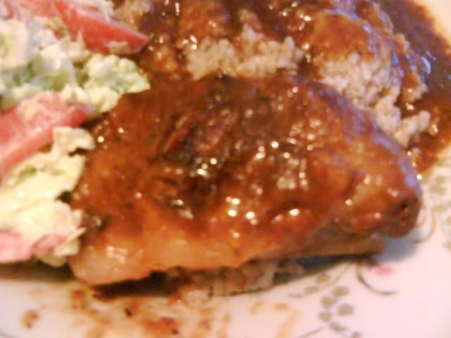 Żeberka w pikantnej marynacie