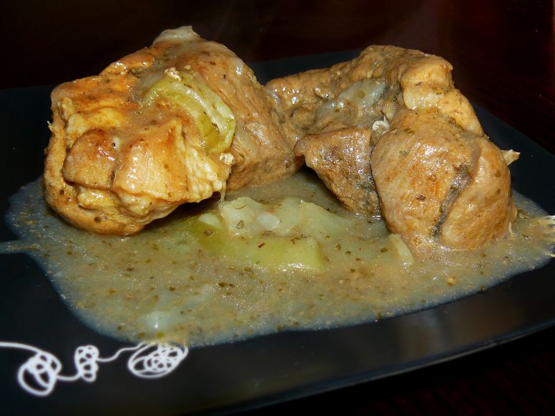 Żeberka w przyprawach