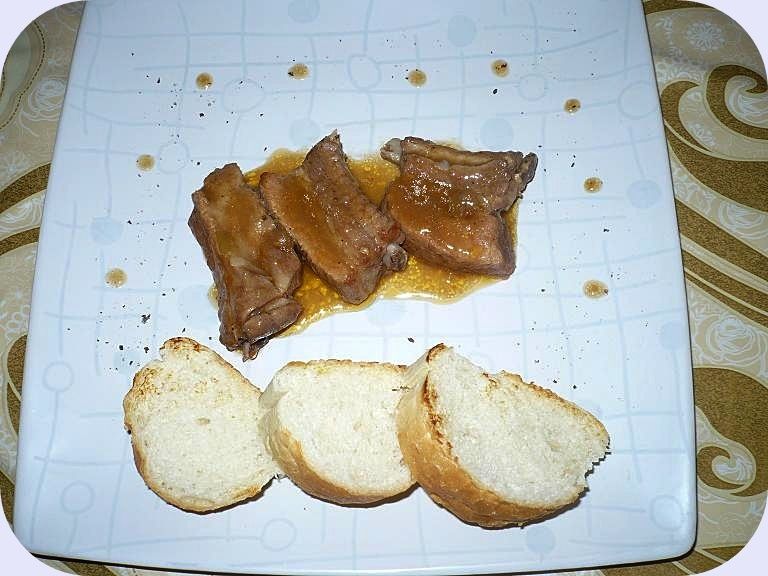 Żeberka w sosie Żeberka w sosie