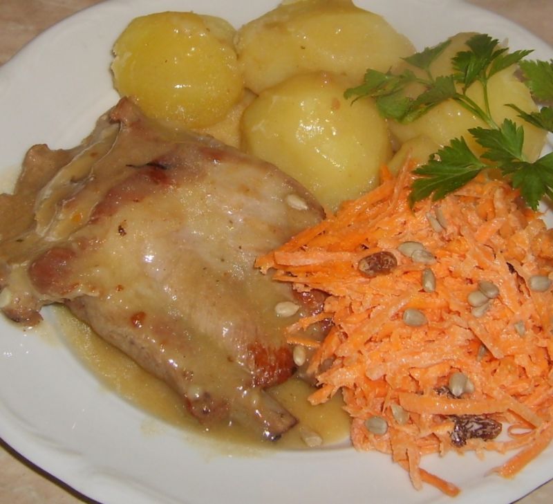 Żeberka w sosie Żeberka w sosie