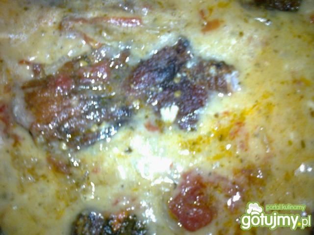 Żeberka w sosie cebulowym