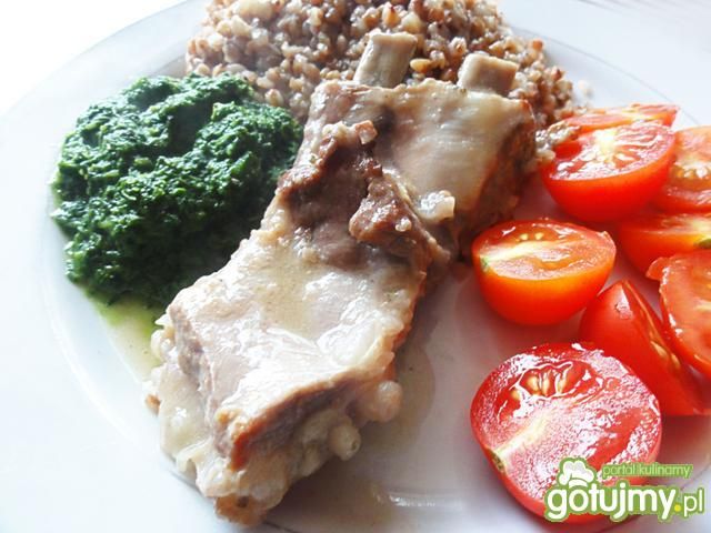 Żeberka w sosie śmietanowym Żeberka w sosie śmietanowym