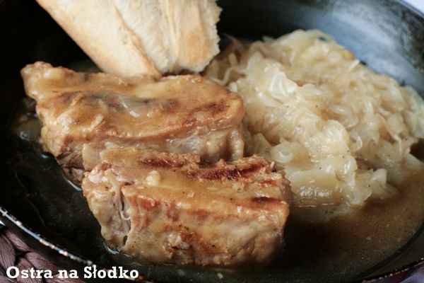 Żeberka w sosie własnym Żeberka w sosie własnym