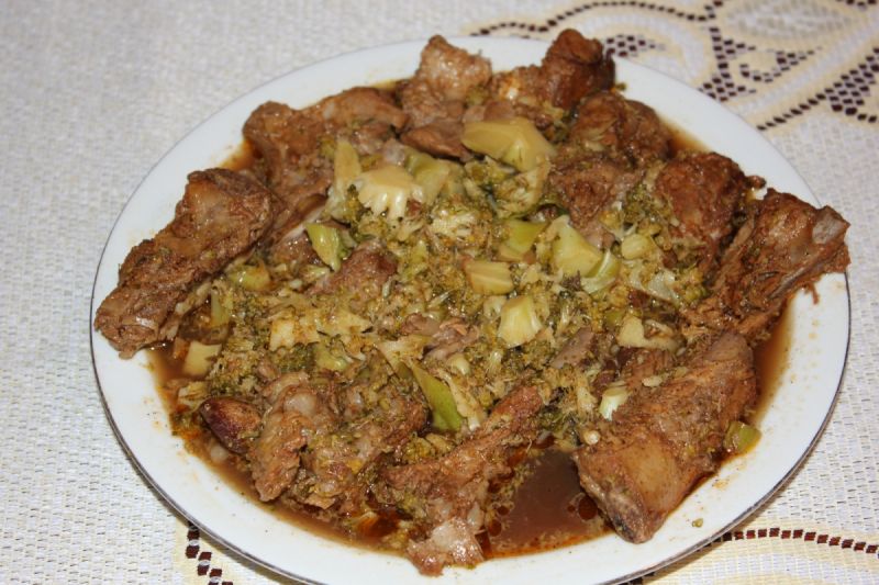 Żeberka w sosie z coli  Żeberka w sosie z coli