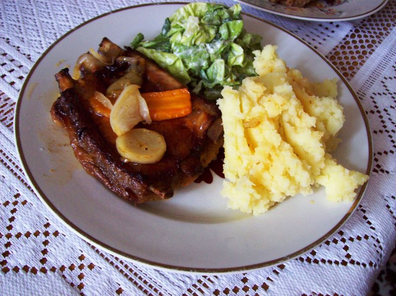 Żeberka warzywne Żeberka warzywne