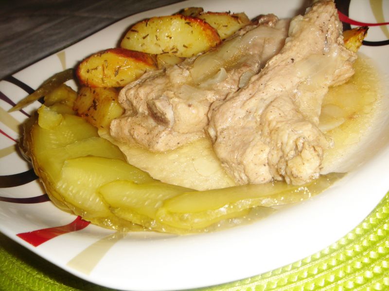 Żeberka z cynamonem