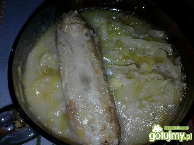 Żeberka z kapustą i kaszą Zub3r'a Żeberka z kapustą i kaszą Zub3r'a