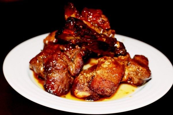 Żeberka z keczupem i colą