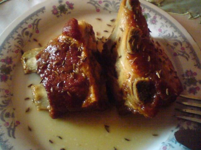 Żeberka z kminkiem Żeberka z kminkiem